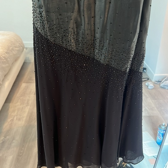 Cache Beaded Vintage Gown Y2K - Picture 7 of 8